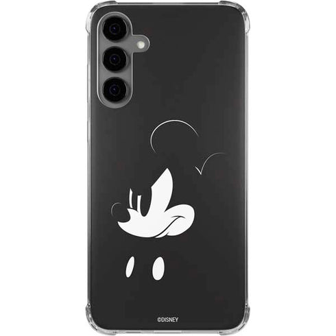 Disney Mickey Mouse Black and White Galaxy S24 Plus Clear Case